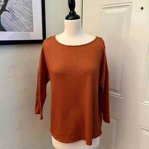 W5 Knit 3/4 Sleeve Top